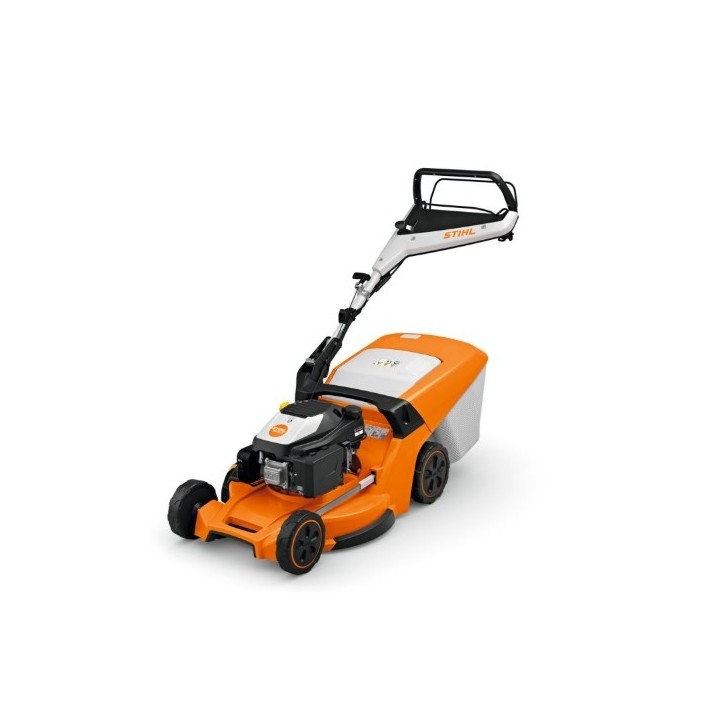 STIHL RM453V 166 cc Benzinmäher Schnittbreite 51 cm Trommel 55 L | Newgardenmac.com