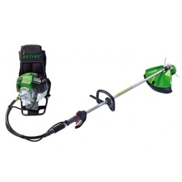 Backpack brushcutter ACTIVE 6.5 Z BRUTALE 62 cc 4.5 hp shaft diameter 26 mm | Newgardenmac.com
