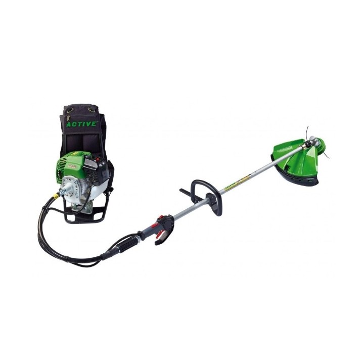 Decespugliatore a zaino ACTIVE 6.5 Z BRUTALE 62 cc 4.5 cv diametro asta 26 mm | Newgardenmac.com