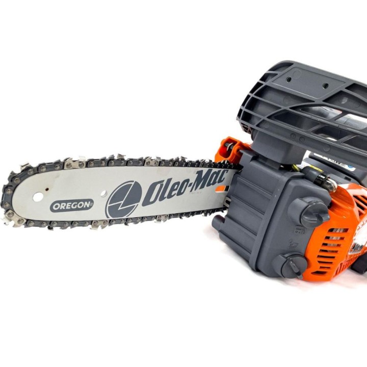 OLEOMAC GSTH 240 25.4cc petrol chainsaw 25cm 1/4 x 0.43 inch Carving bar | Newgardenmac.com