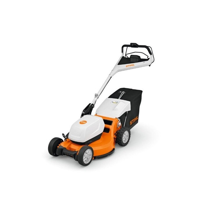 Rasaerba a batteria STIHL RMA 756 V 3100W larghezza taglio 54cm cesto 80L | Newgardenmac.com