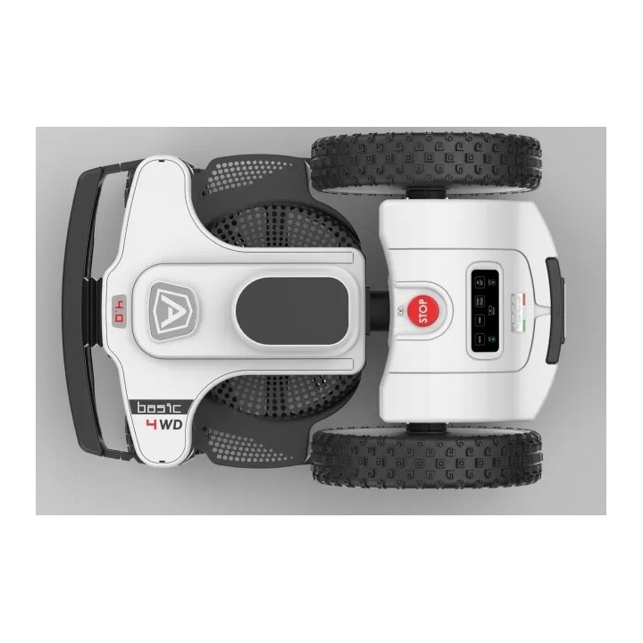 Tondeuse à gazon robot AMBROGIO 4.0 BASIC 4WD sans unité d'alimentation Bluetooth - Application | Newgardenmac.com