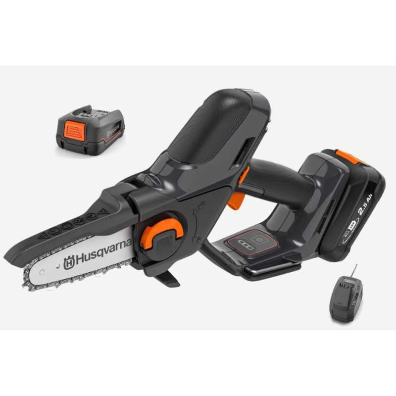 Potatore a batteria HUSQVARNA Aspire P5-P4A 18V lunghezza barra 13 cm passo 1/4