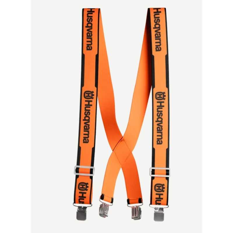 HUSQVARNA adjustable length braces with metal clip