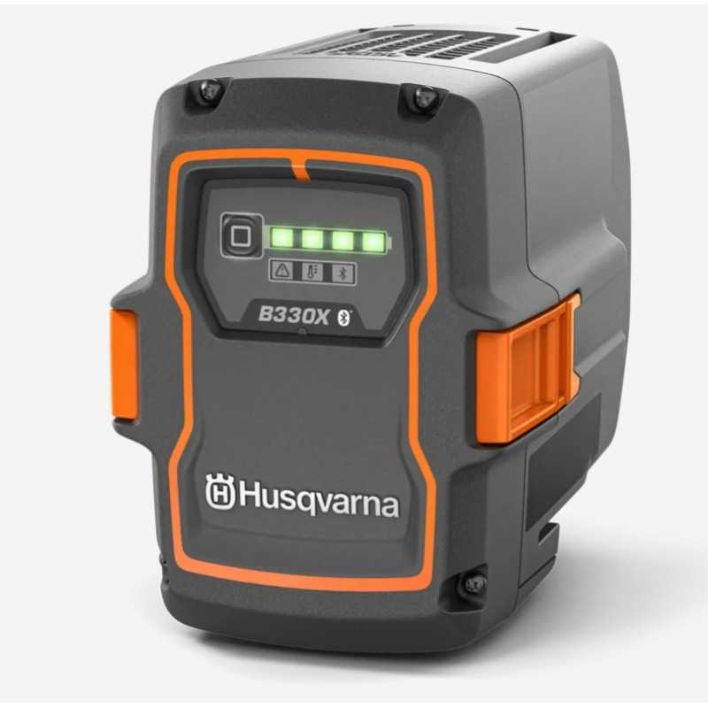 Batería de litio HUSQVARNA 40-B330X tensión 36V capacidad 9Ah con led de carga
