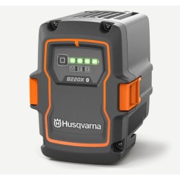 HUSQVARNA 40-B220X batterie lithium tension 36V capacité 6Ah avec led de charge | Newgardenmac.com