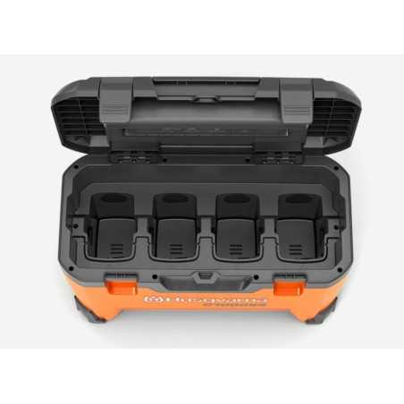 HUSQVARNA 40-C1000X4 multi-rack tragbares Ladegerät 4 Ladefächer