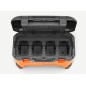 Cargador portátil multiestante HUSQVARNA 40-C1000X4 4 compartimentos de carga