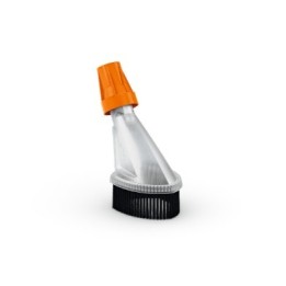 STIHL RE80 REA60 REA100 pressure washer splash guard with long, flexible bristle | Newgardenmac.com