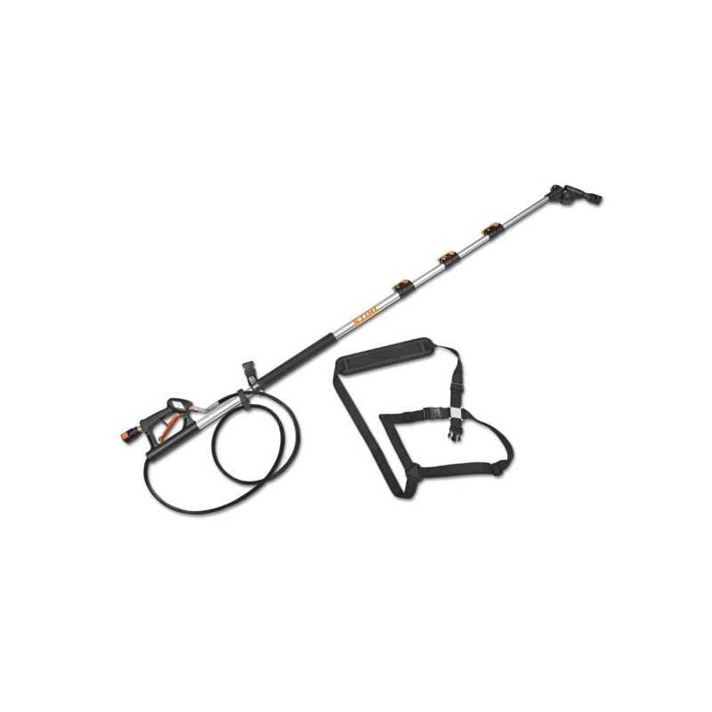 Tubo lancia telescopico prolunga spazzola pannelli solari STIHL 4mt idropulitrice 49105503500 Tubo lancia telescopico prolunga spazzola pannelli solari STIHL 4mt idropulitrice 49105503500