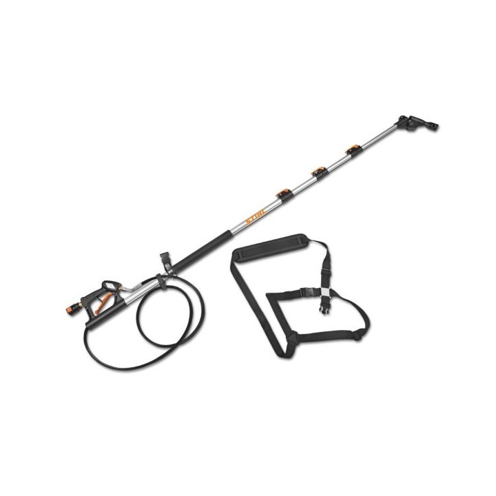 Tubo lancia telescopico prolunga spazzola pannelli solari STIHL 4mt idropulitrice 49105503500 | Newgardenmac.com