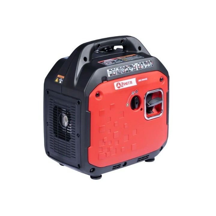 ZANETTI ZBG3000iSE 149cc single-phase 230V gasoline inverter generator | Newgardenmac.com