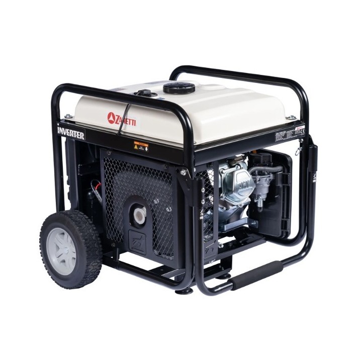 Benzin-Wechselrichter-Generator ZANETTI ZBG7500iCEA 459cc einphasig 230V 7,5kW | Newgardenmac.com