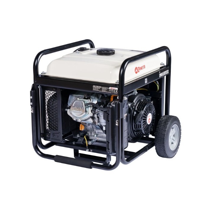 ZANETTI ZBG7500iCEA 459cc single-phase 230V 7.5kW gasoline inverter generator | Newgardenmac.com