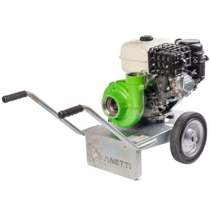 ZANETTI PB80-420CGE pompe centrifuge en fonte à essence eau claire | Newgardenmac.com