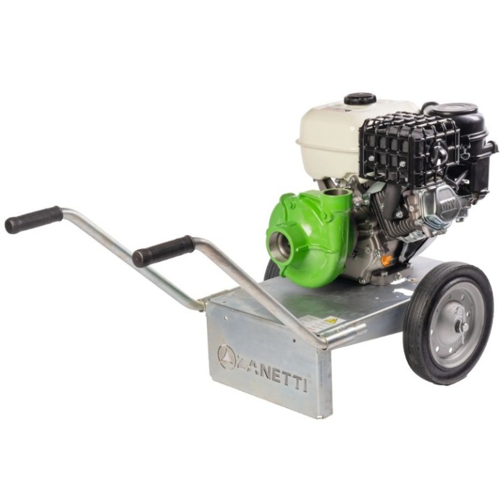ZANETTI PB50-270CGE pompe centrifuge en fonte à essence eau claire | Newgardenmac.com