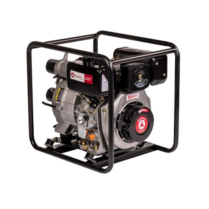 ZANETTI ZDP80TV low head self-priming diesel motor pump turbid water | Newgardenmac.com