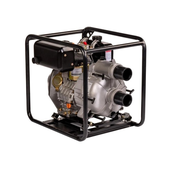 Motobomba diesel autocebante de baja altura ZANETTI ZDP80TV para aguas turbias | Newgardenmac.com