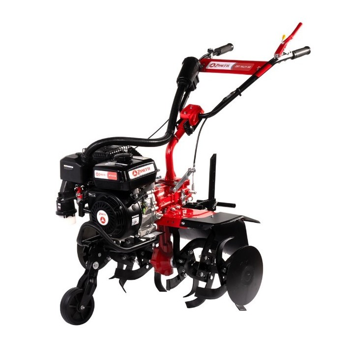 Motoculteur à essence ZANETTI ZBT70.21SG 212cc 4.2kW embrayage à bain d'huile | Newgardenmac.com