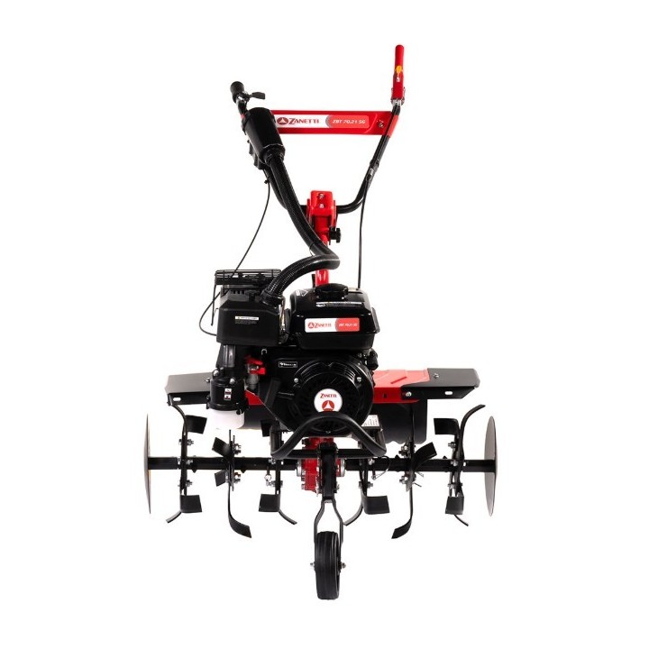 Benzinfräse ZANETTI ZBT70.21SG 212cc 4.2kW Ölbadkupplung | Newgardenmac.com
