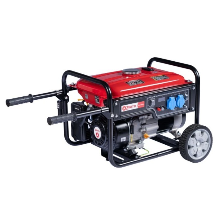 Générateur essence ZANETTI ZBG3300C 224cc puissance max 3,3kW tension 230V | Newgardenmac.com