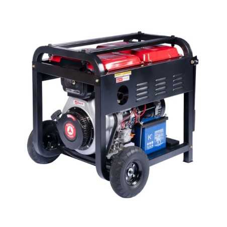 ZANETTI ZDG6503CEV 418cc single-phase three-phase open diesel generator 230V 400V | Newgardenmac.com