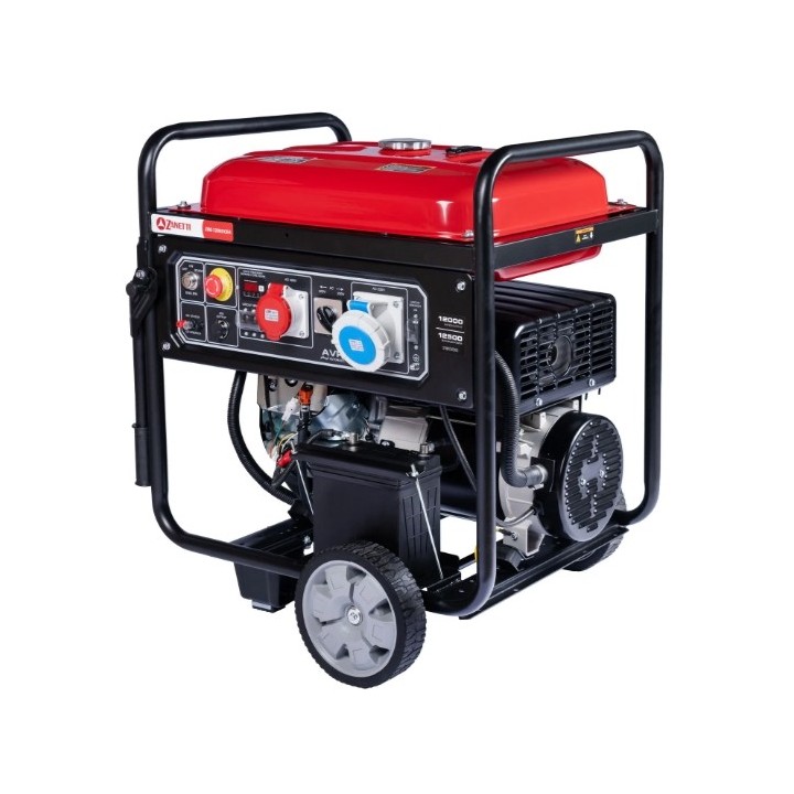 Open petrol generator ZANETTI ZBG12003CEA 750cc single phase three phase 230V 400V | Newgardenmac.com