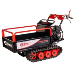 Carretilla de gasolina ZANETTI ZBS3031A de 196 cc con 3 rodillos, capacidad 300 kg | Newgardenmac.com