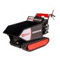 ZANETTI ZBS5031HB 270cc Benzin-Schubkarre mit Raupenfahrwerk, 4 Rollen, Tragkraft 500kg