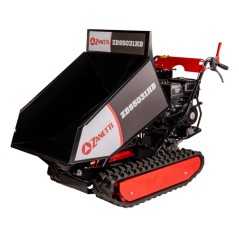 Carretilla de gasolina ZANETTI ZBS5031HB de 270 cc con orugas y 4 rodillos, capacidad 500 kg