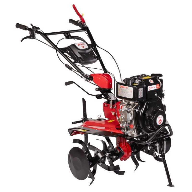 Motozappa diesel ZANETTI ZDT60.21SC 247cc 3,3kW fresa di serie 90cm