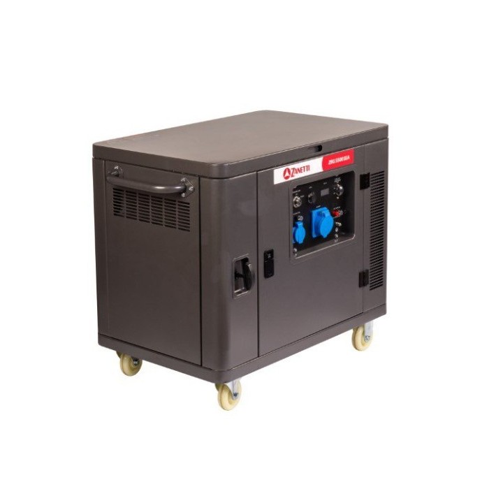 Générateur essence silencieux ZANETTI ZBG5500SEA 420 cc monophasé 230 V 5,5 kW | Newgardenmac.com