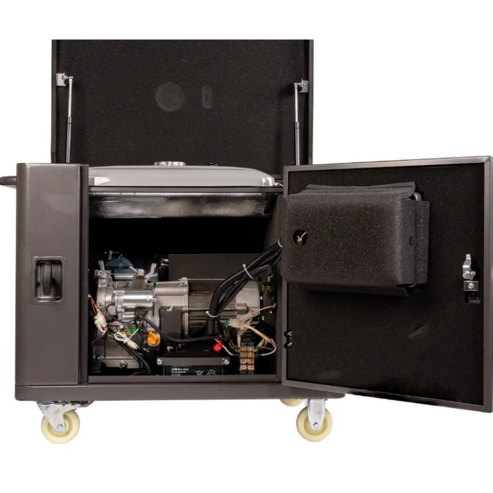 ZANETTI ZBG5500SEA Benzingenerator, 420 ccm, einphasig, 230 V, 5,5 kW, geräuschlos | Newgardenmac.com