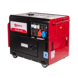 ZANETTI ZDG6503SEAV 418cc Einphasen-Dreiphasen-230V 400V Leiser Dieselgenerator | Newgardenmac.com