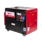 Generador diésel silencioso ZANETTI ZDG6503SEAV de 418 cc, monofásico, trifásico, 230 V, 400 V