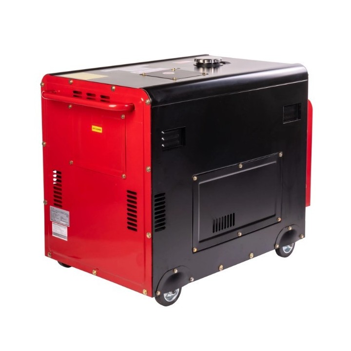 ZANETTI ZDG6503SEAV 418cc Single Phase Three Phase 230V 400V Silent Diesel Generator | Newgardenmac.com