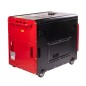 Generador diésel silencioso ZANETTI ZDG6503SEAV de 418 cc, monofásico, trifásico, 230 V, 400 V