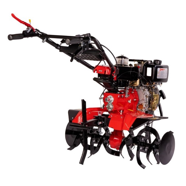 Diesel tiller ZANETTI ZDT70.21SC 296cc 4kW standard tiller 100cm | Newgardenmac.com