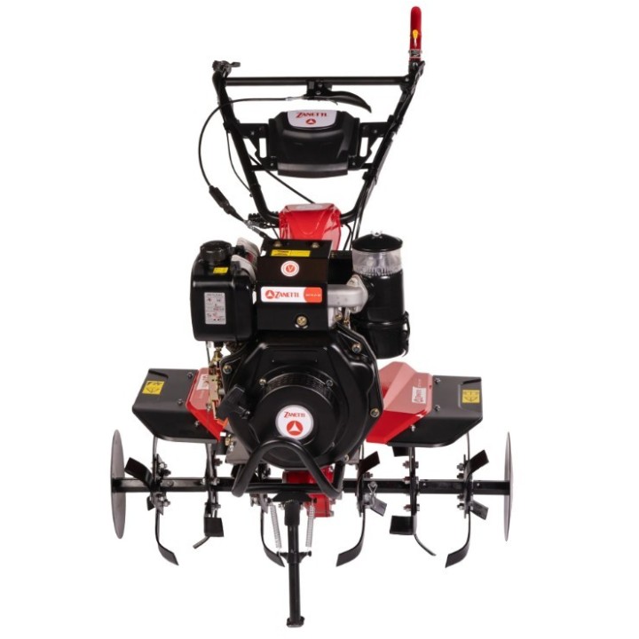 Cultivador diésel ZANETTI ZDT70.21SC 296cc 4kW cultivador estándar 100cm | Newgardenmac.com