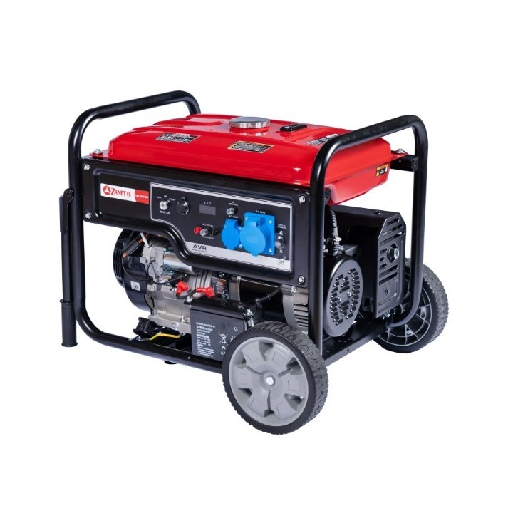 ZANETTI ZBG5500CEA Benzingenerator, offen, 420 ccm, einphasig, 230 V, 5,5 kW | Newgardenmac.com