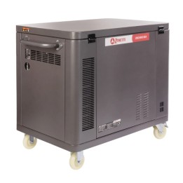 Générateur essence silencieux monophasé triphasé ZANETTI ZBG8003SEA 459cc 230V 400V | Newgardenmac.com