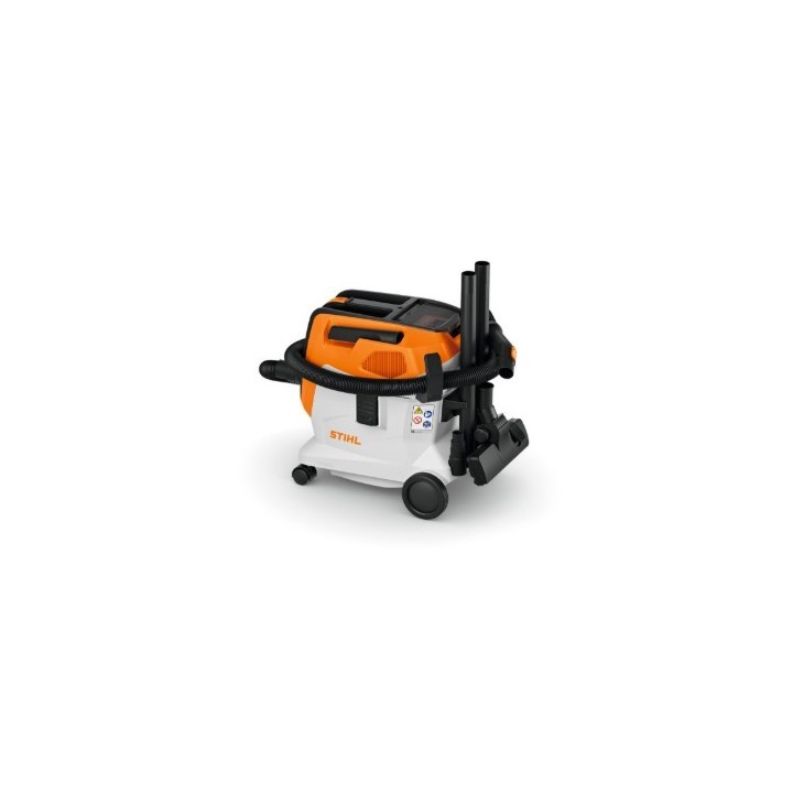 Aspiradora inalámbrica STIHL SEA60L 36V, 180 mbar, depósito de 12 L | Newgardenmac.com