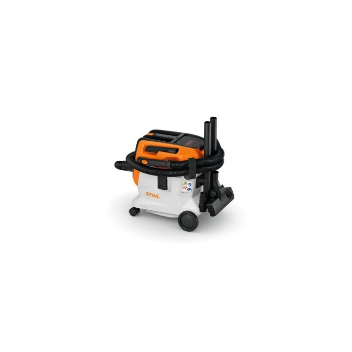 STIHL SEA100L 36V cordless vacuum cleaner, end-to-end vacuum, 200mbar, 12L container | Newgardenmac.com