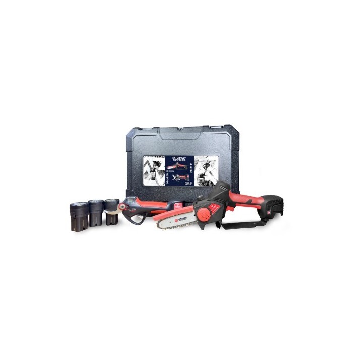 Kit BLUEBIRD Forbice PS23-35 FASTER + Potatore CS23-05A 3 batterie incluse | Newgardenmac.com