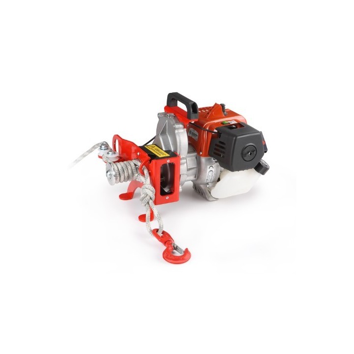 BLUE BIRD TWH 500 winch, 4-stroke Honda engine, 47.9 cc, rope not included | Newgardenmac.com