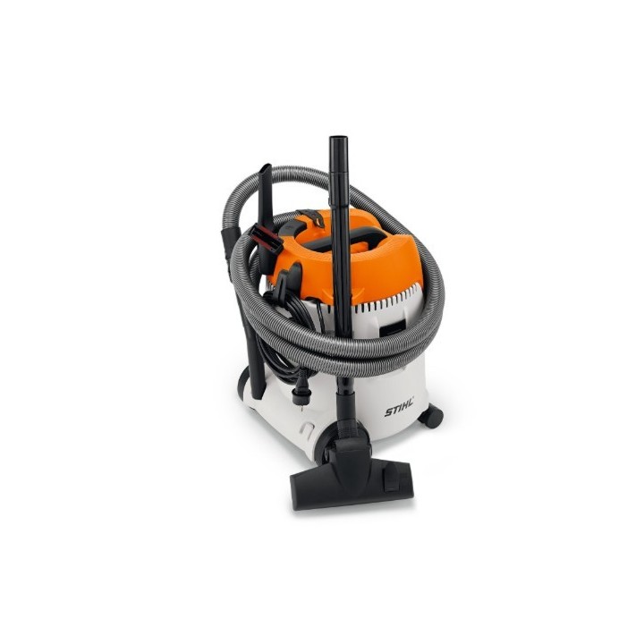 Aspirador en seco y húmedo STIHL SE 62 E de 1,4 kW con caudal de 3600 l/min | Newgardenmac.com