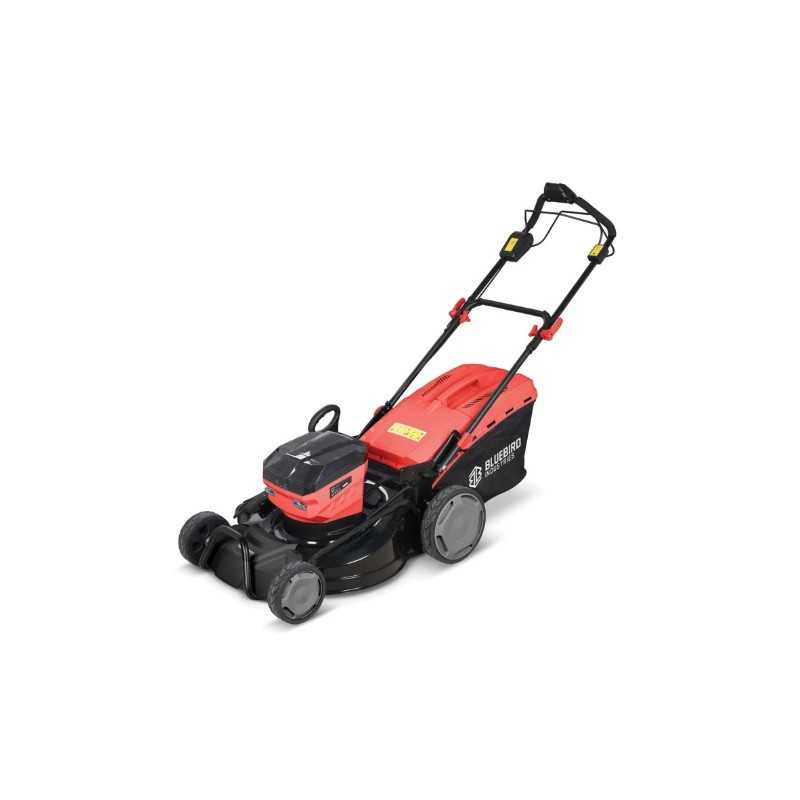 Tondeuse à gazon à batterie BLUEBIRD LM23-51, puissance maximale 2500 W, largeur de coupe 51 cm