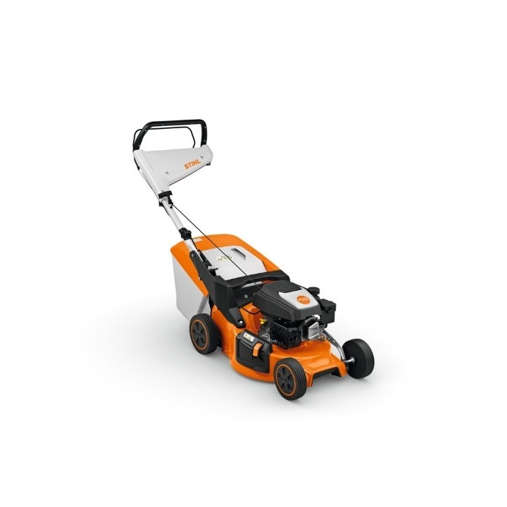 STIHL RM 248 Benzin-Rasenmäher 139 ccm Schnittbreite 46 cm mit 55 L Grasfangsack | Newgardenmac.com