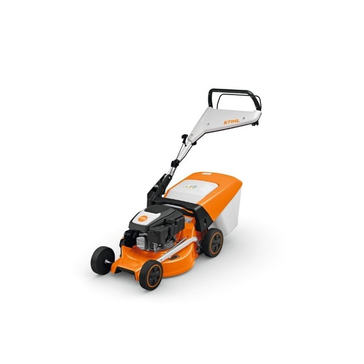 STIHL RM 248 Benzin-Rasenmäher 139 ccm Schnittbreite 46 cm mit 55 L Grasfangsack | Newgardenmac.com