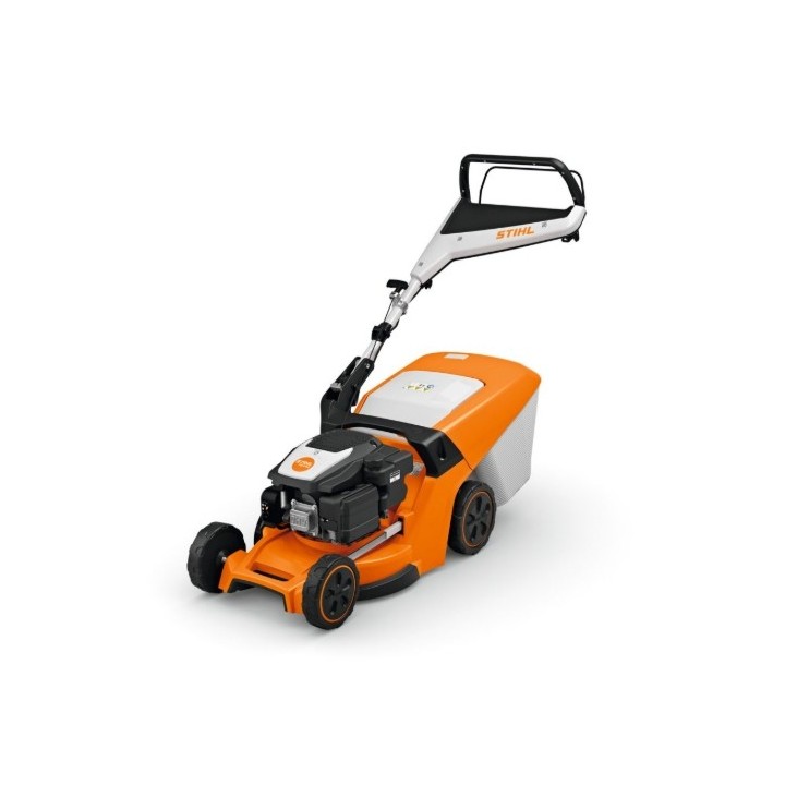 Rasaerba a scoppio STIHL RM 443 139 cc taglio 41 cm raccolta 55 Lt a spinta | Newgardenmac.com